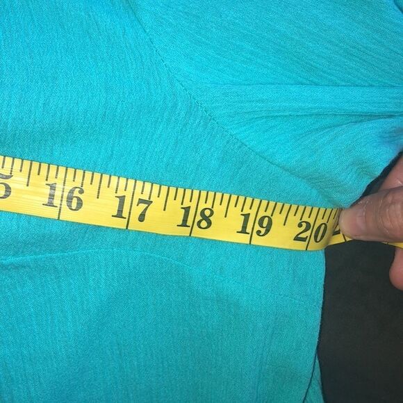 NWOT Womens Small Denim & Co Boho Style Blouse - Picture 6 of 7